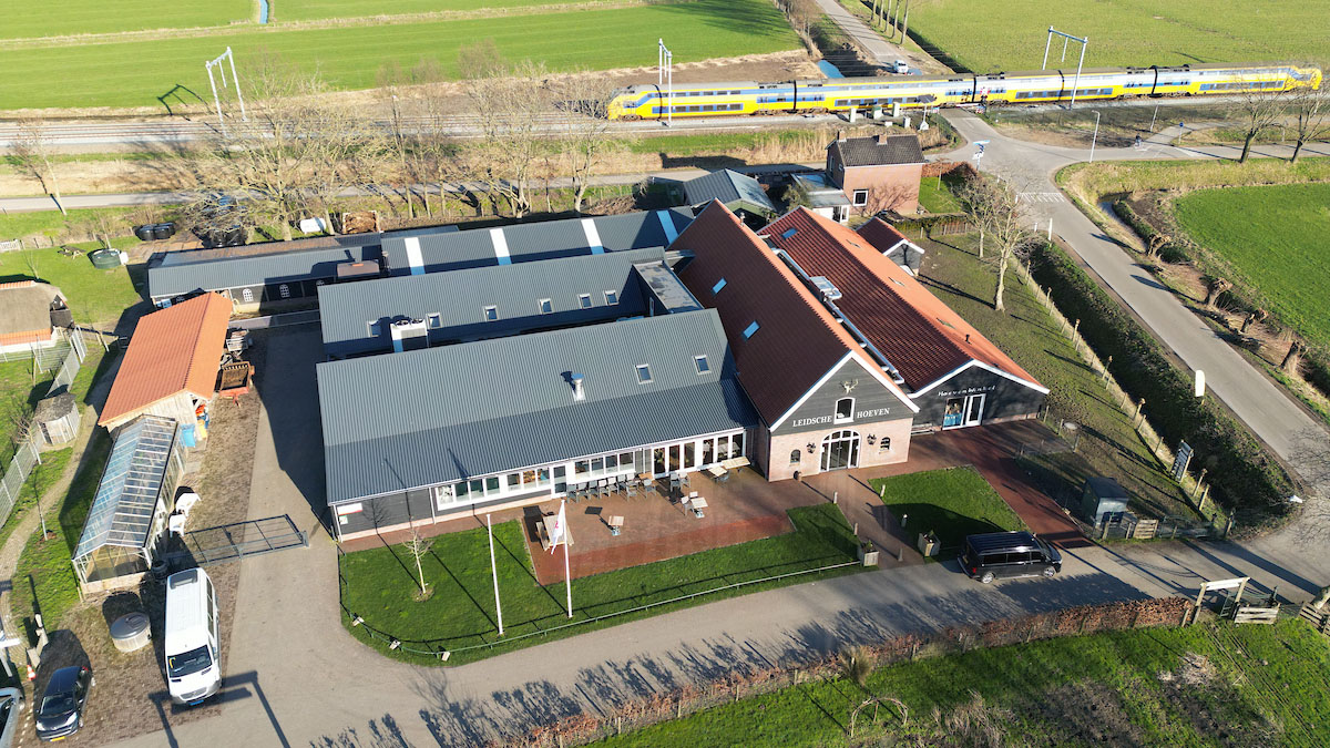 Leidsche Hoeven voor de brand